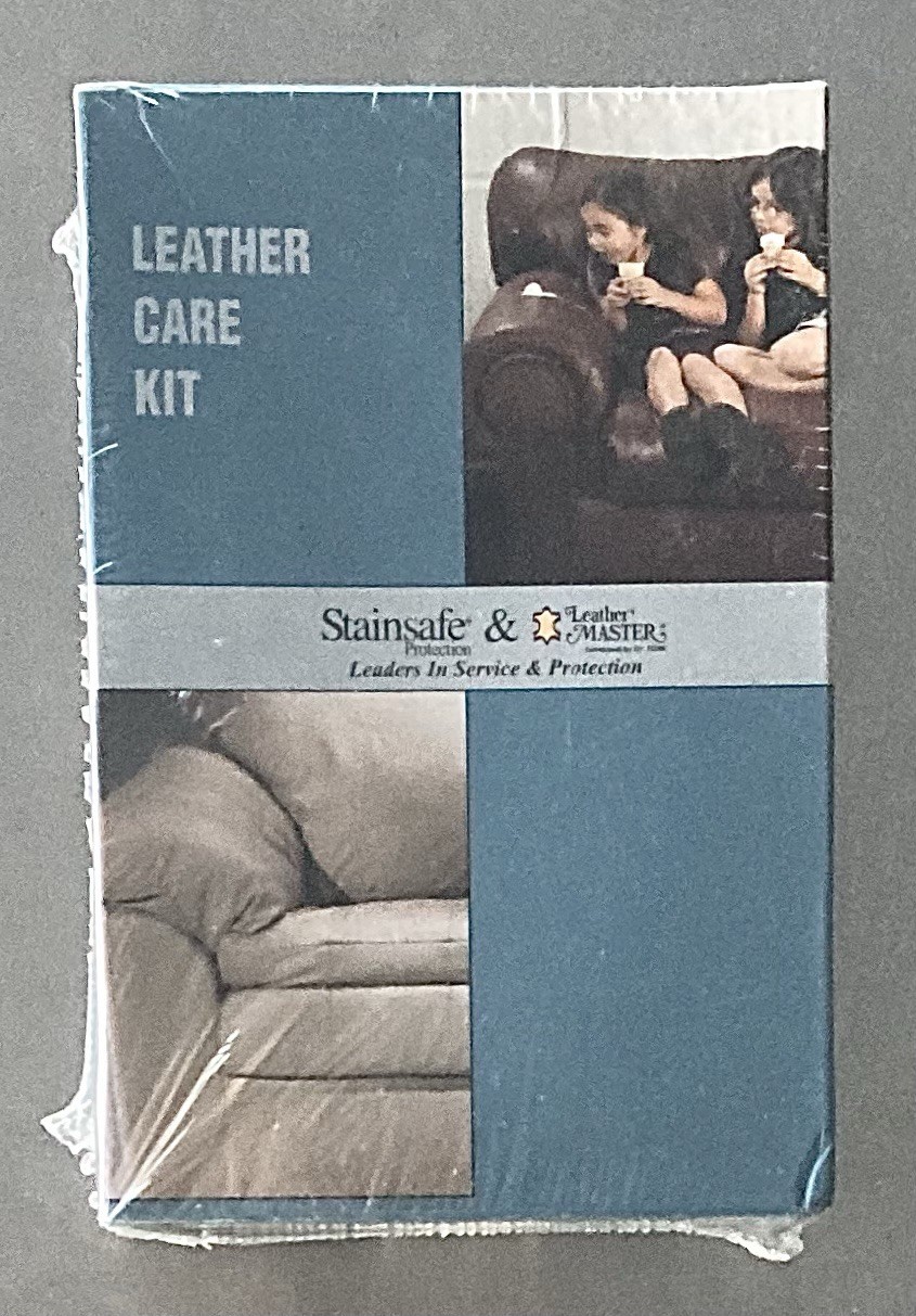 Stainsafe Leather Care Kit – 8oz Leather Master Cleaner Protector Sponge – New