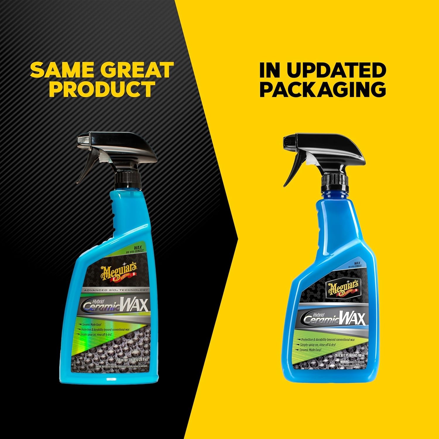 Meguiars Hybrid Ceramic Car Wax Spray 26 Fl Oz Detailing Car Wax Products