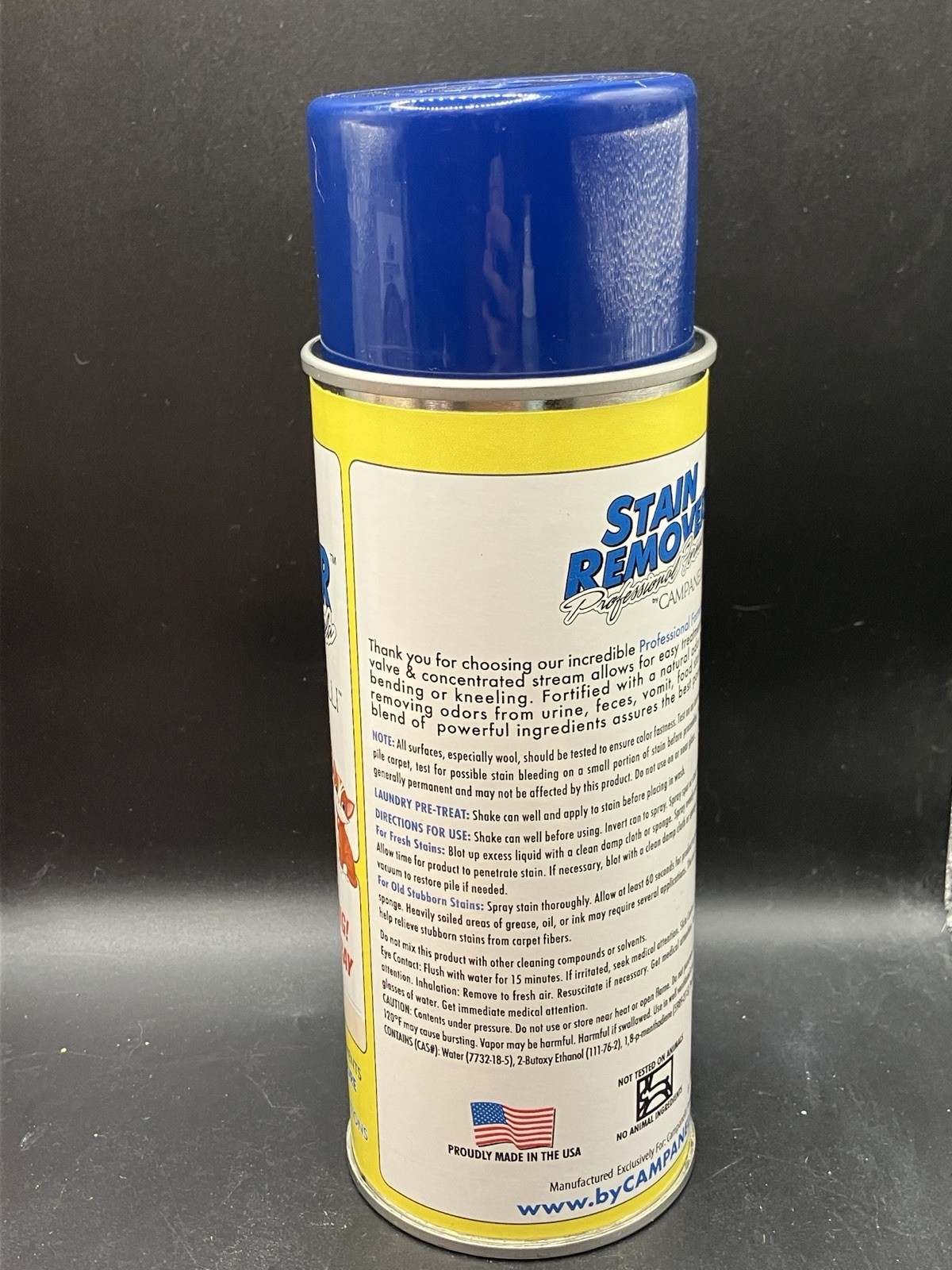 Campanelli Professional Formula Stain Remover Point & Spray Pet Odors x 2, Used