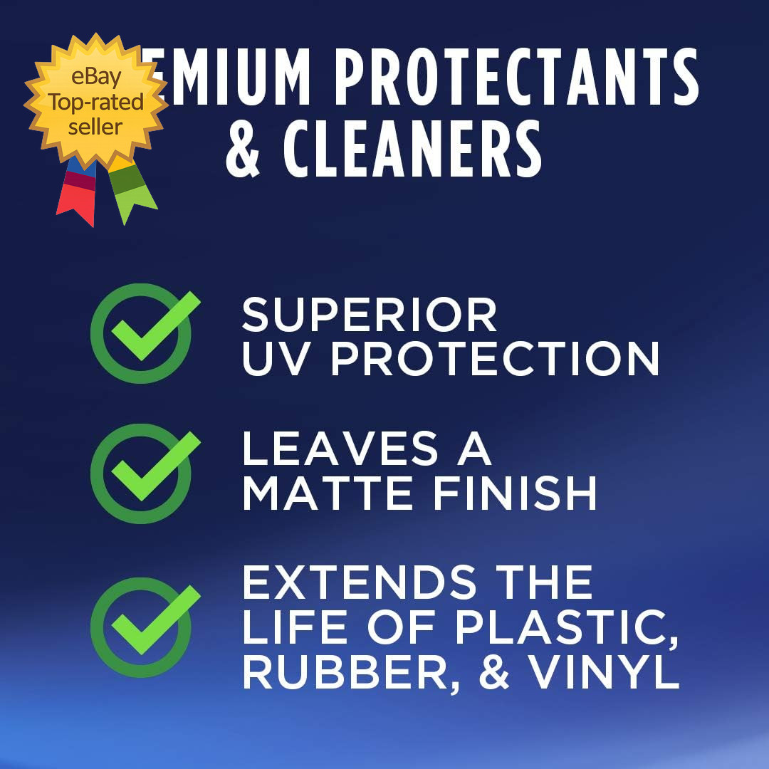Marine Aerospace Protectant Spray 32oz UV Protection Vinyl Cleaner Matte Finish