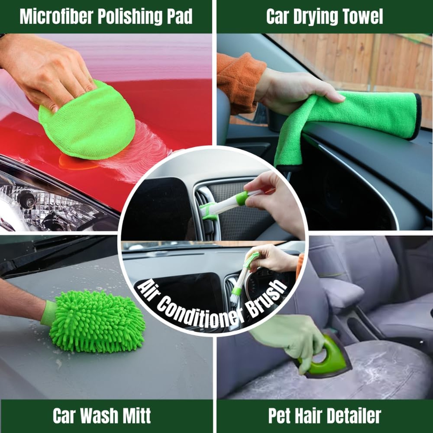 26 Pcs Car Detailing Kit – Complete Interior & Exterior Car Detailing Brus