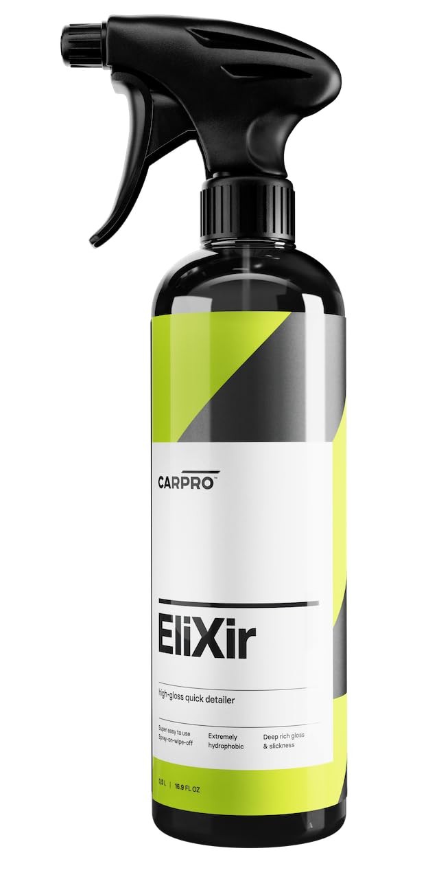 Carpro Elixir Quick Detailer 500Ml Hydrophobic Properties Easy Application
