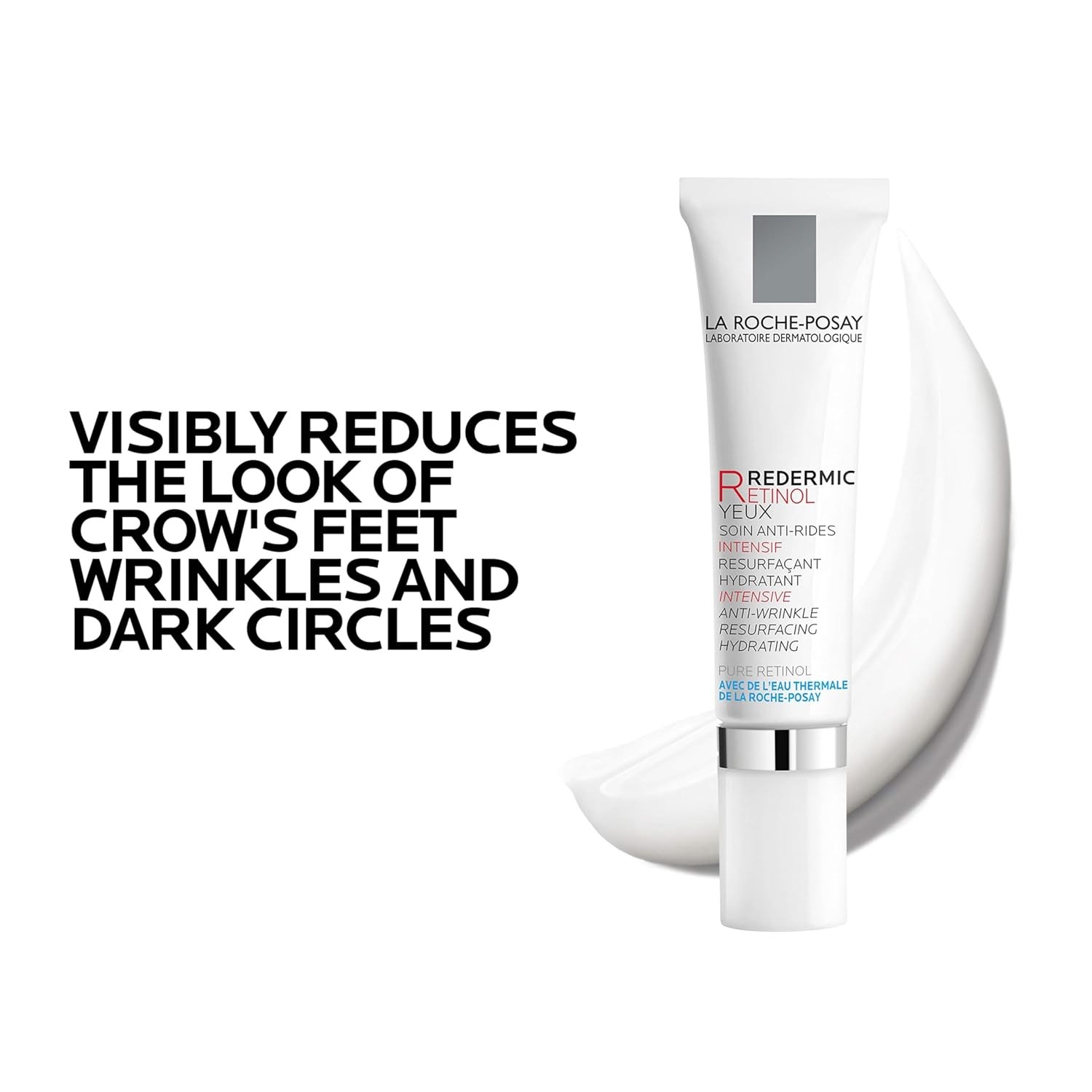 La Roche-Posay Redermic R Eyes Retinol Eye Cream, Anti-Aging Eye Cream to Redu
