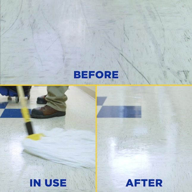 Zep Neutral pH Floor Cleaner Professional Floor Restoration – 1 Gallon 128 fl oz