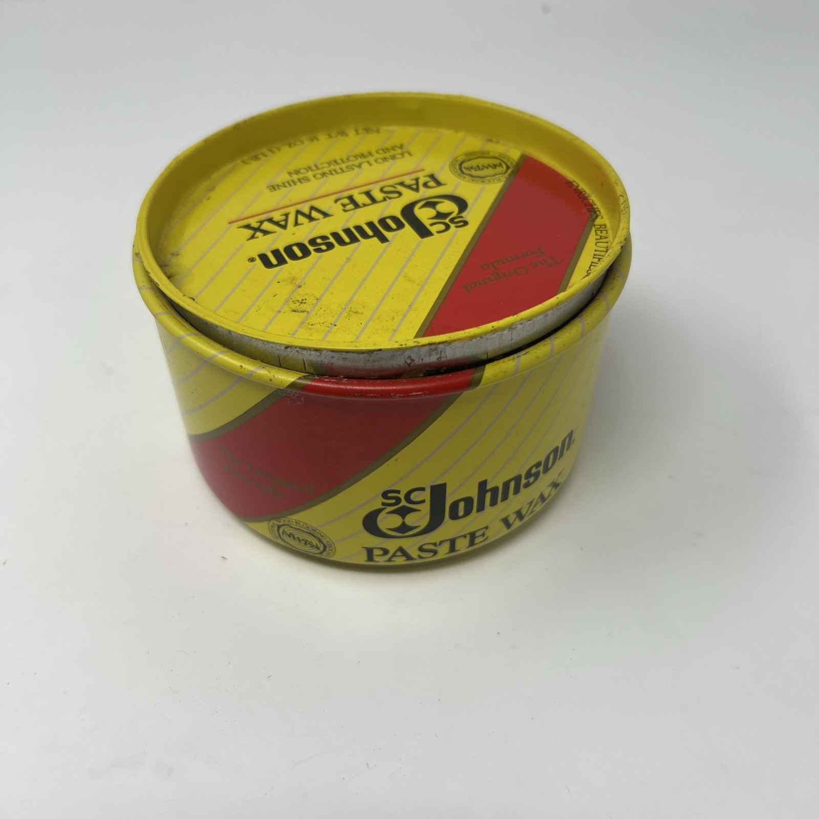 SC Johnson Paste Wax 16 Oz – Wood Metal Leather Plastic – Discontinued New
