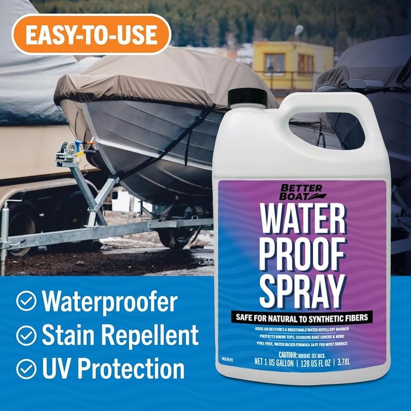 Water Repellent Spray Fabric Protects Canvas Nylon Leather Outdoor Gear New