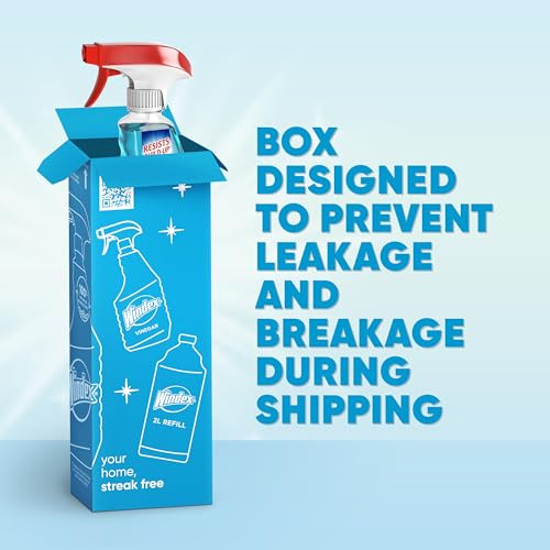 Windex Original Glass Cleaner 23 Oz Streak Free Blue Spray Bottle Recycled Pl…