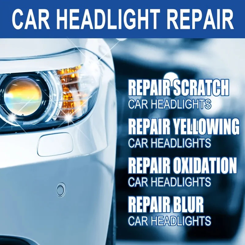 Car Headlight Repair Liquid 100-300ml Antioxidant Polishing Agent Remove