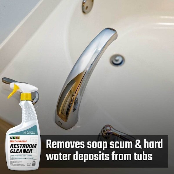 Clr Pro G-Fm-Rc32-6Pro Bathroom Cleaner, 32 Oz, Trigger Spray Bot