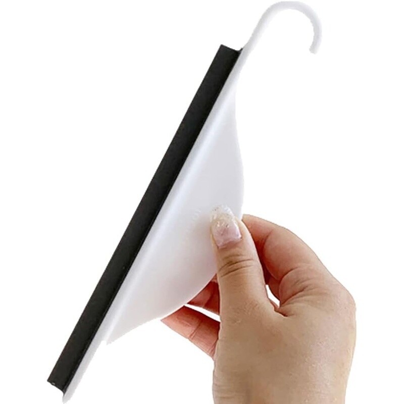 Tiny Bathroom Shower Mirror Squeegee Water Wiper Tool Sink Tiles Glass Cleaning