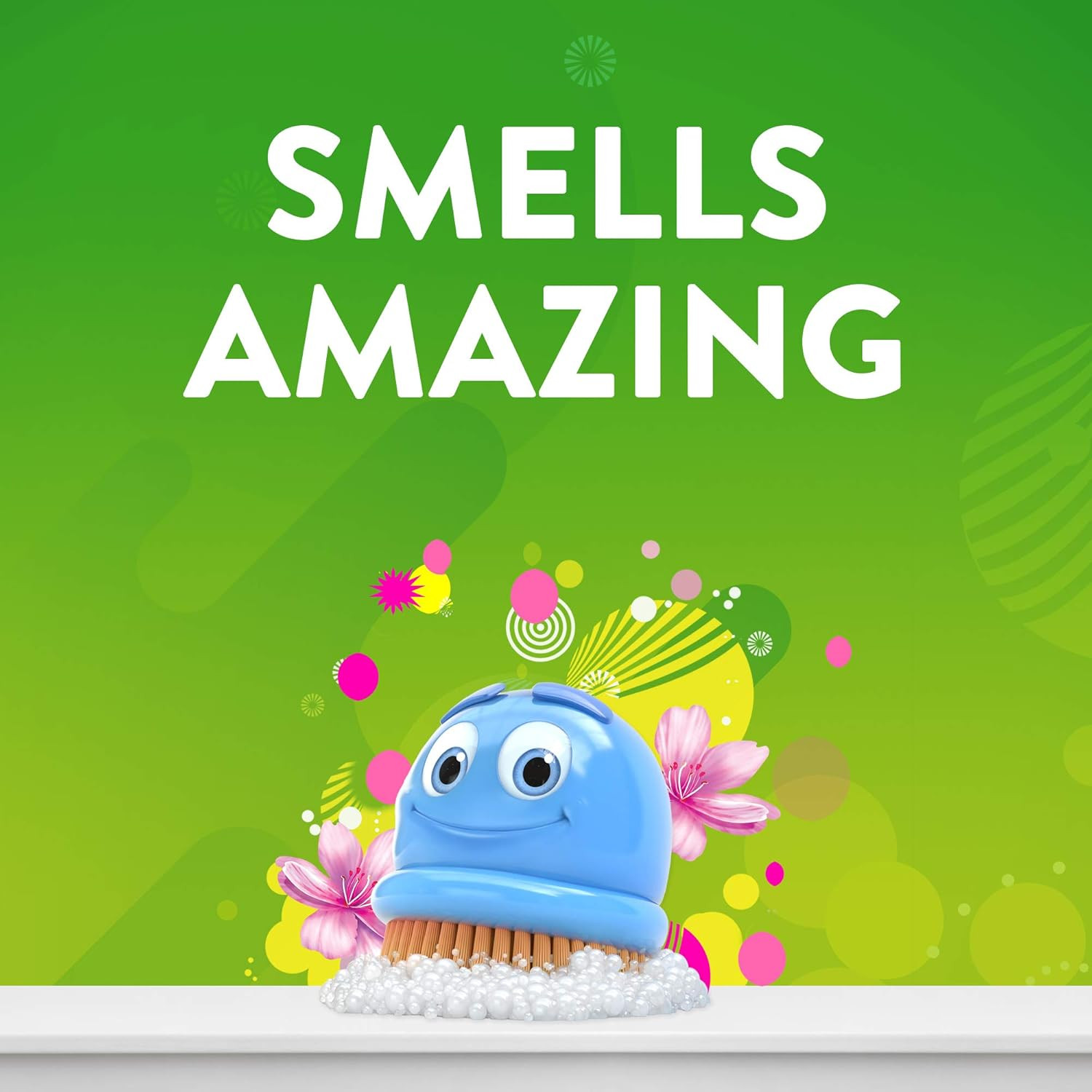 Scrubbing Bubbles Toilet Bowl Cleaning Gel, 24oz, Floral Fusion Scented