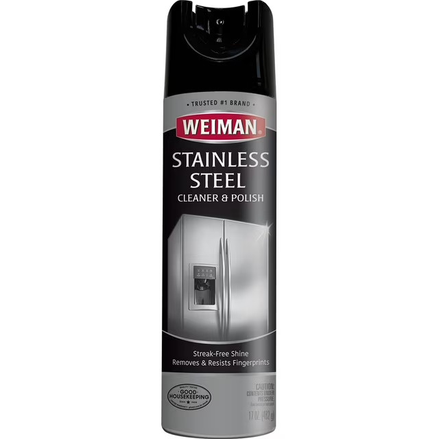Weiman Stainless Steel Kitchen and Home Appliance Cleaner & Polish, 17 oz., 3 pk