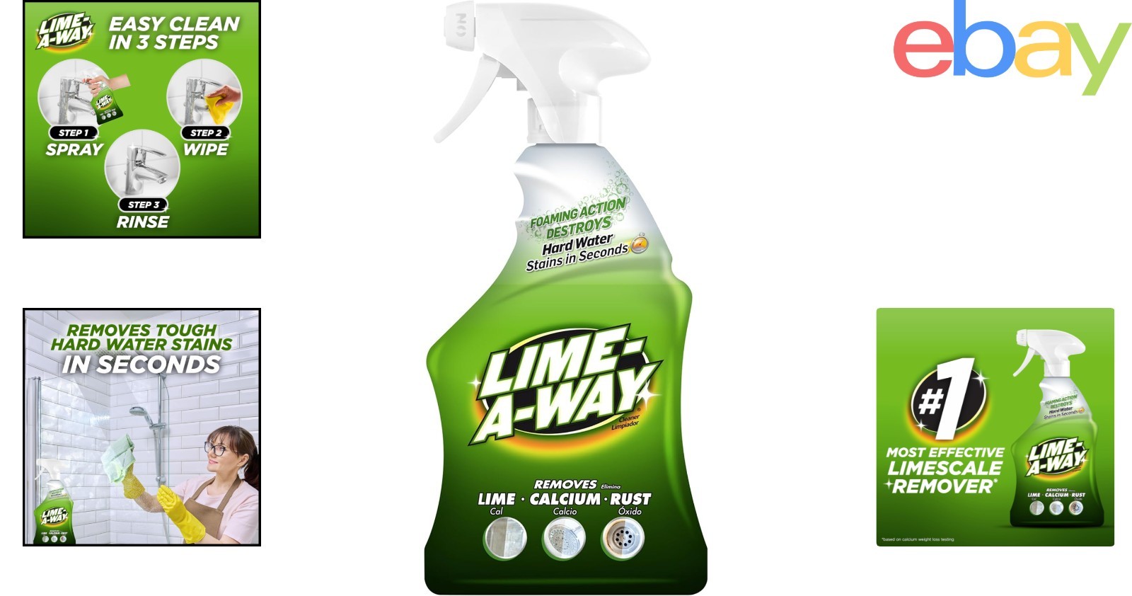 Fast-Acting Bathroom Cleaner for Tough Limescale and Mineral Deposits