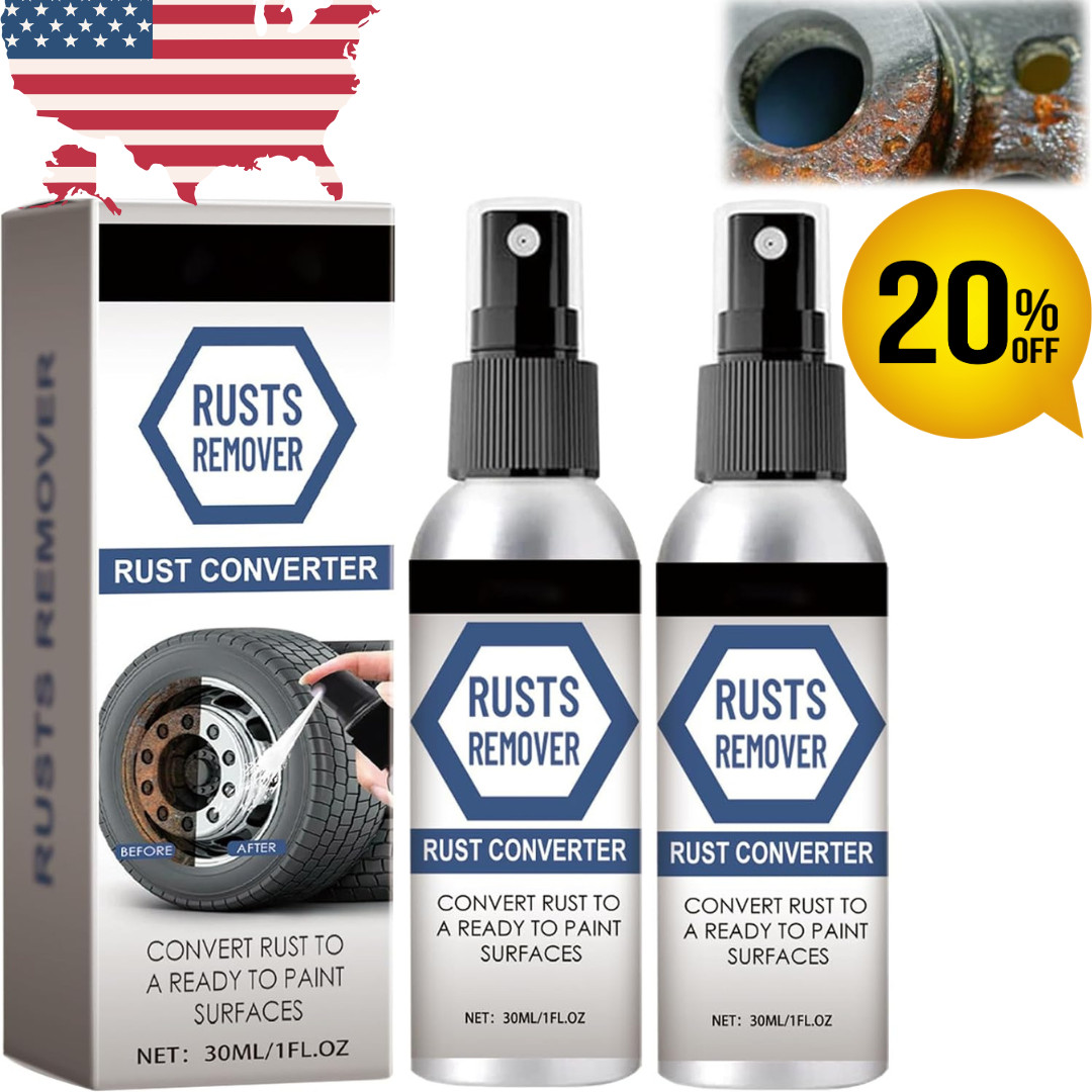 2PCS Nexa Rust Remover Spray 2025 Upgrade Rust Remover for Metal,Nexa 2.0 anti R