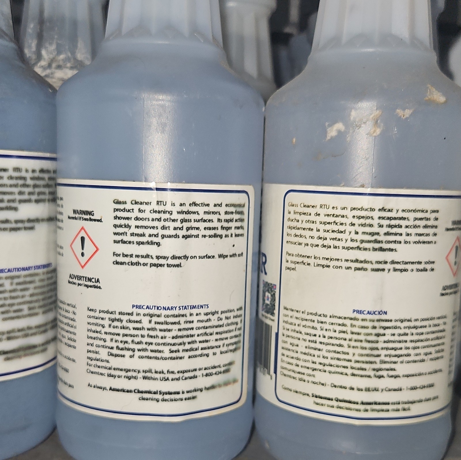 ACS Glass Cleaner. American Chemical Solutions