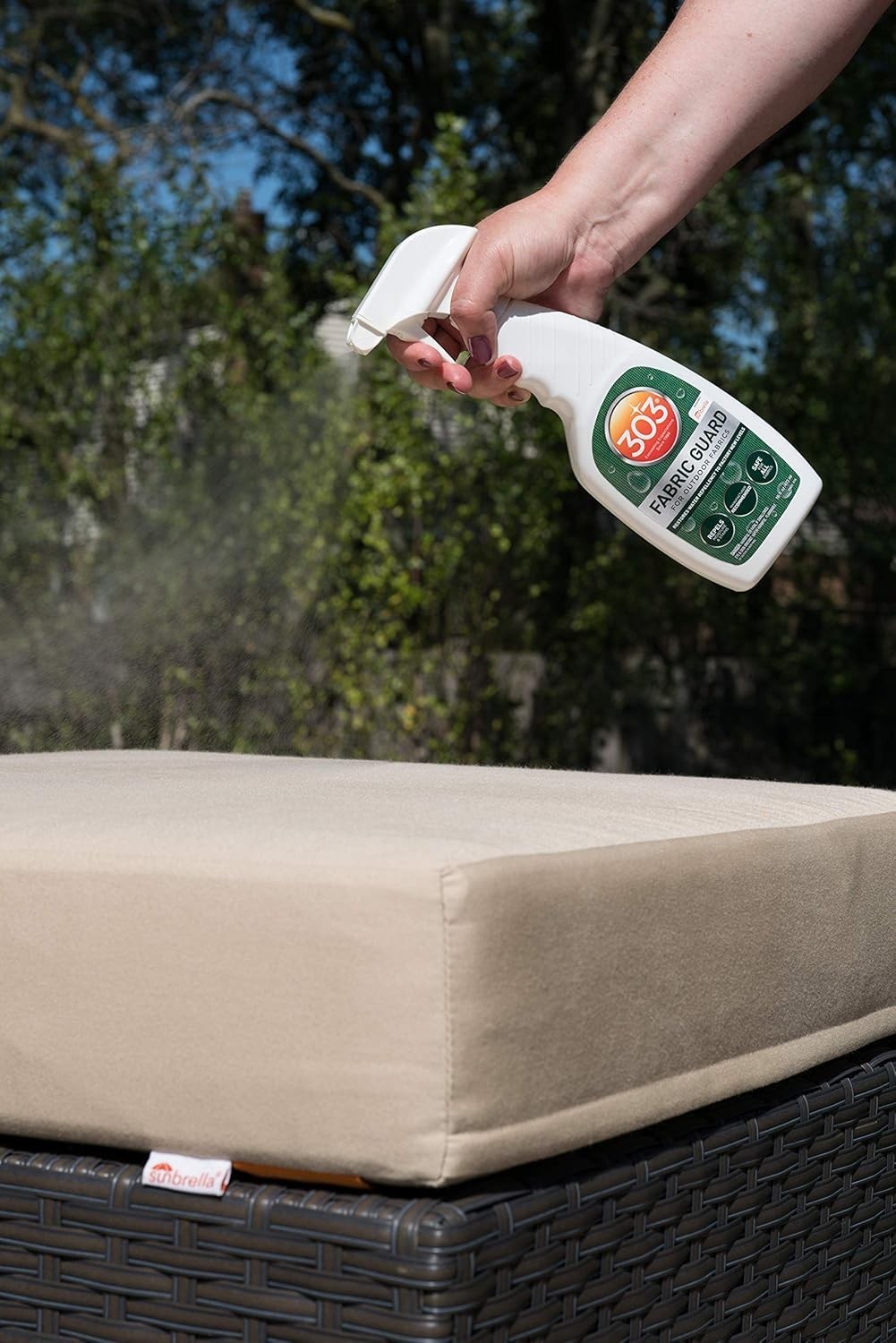 303 Fabric Guard for Outdoor Fabrics 16oz Restores Water Repellency Stains