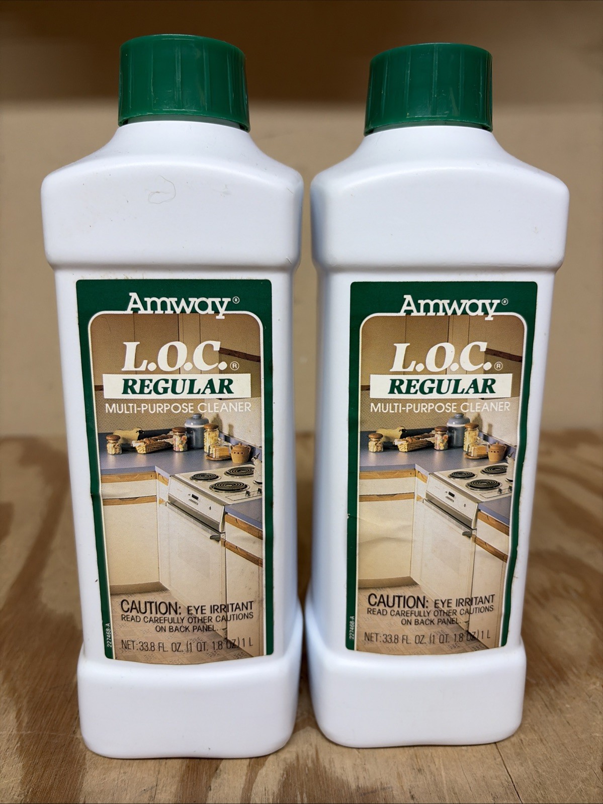 Amway L.O.C, 2 bottles, 1990 Regular (33.8 oz)