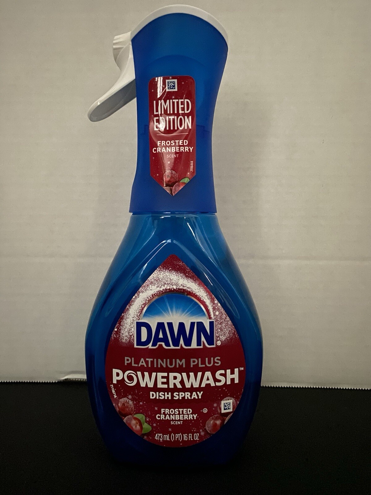 DAWN LIMITED EDITION Powerwash Spray FROSTED CRANBERRY Dish Soap 16oz NEW