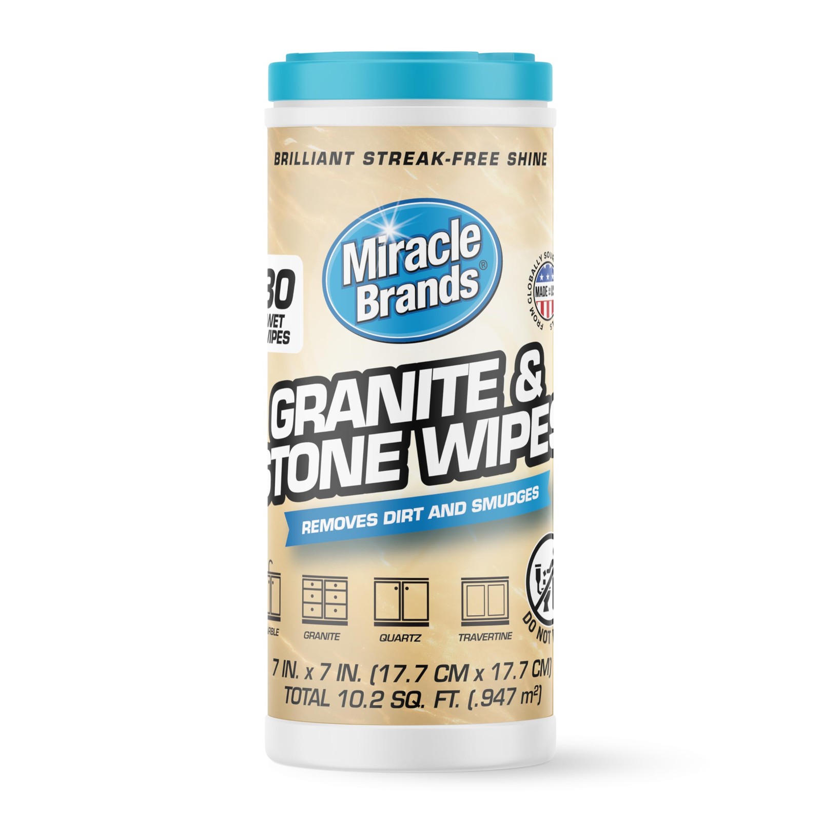 for Granite & Stone, Clean, Protect, Polish Stone, Marble, Quartz, Slate, Til…