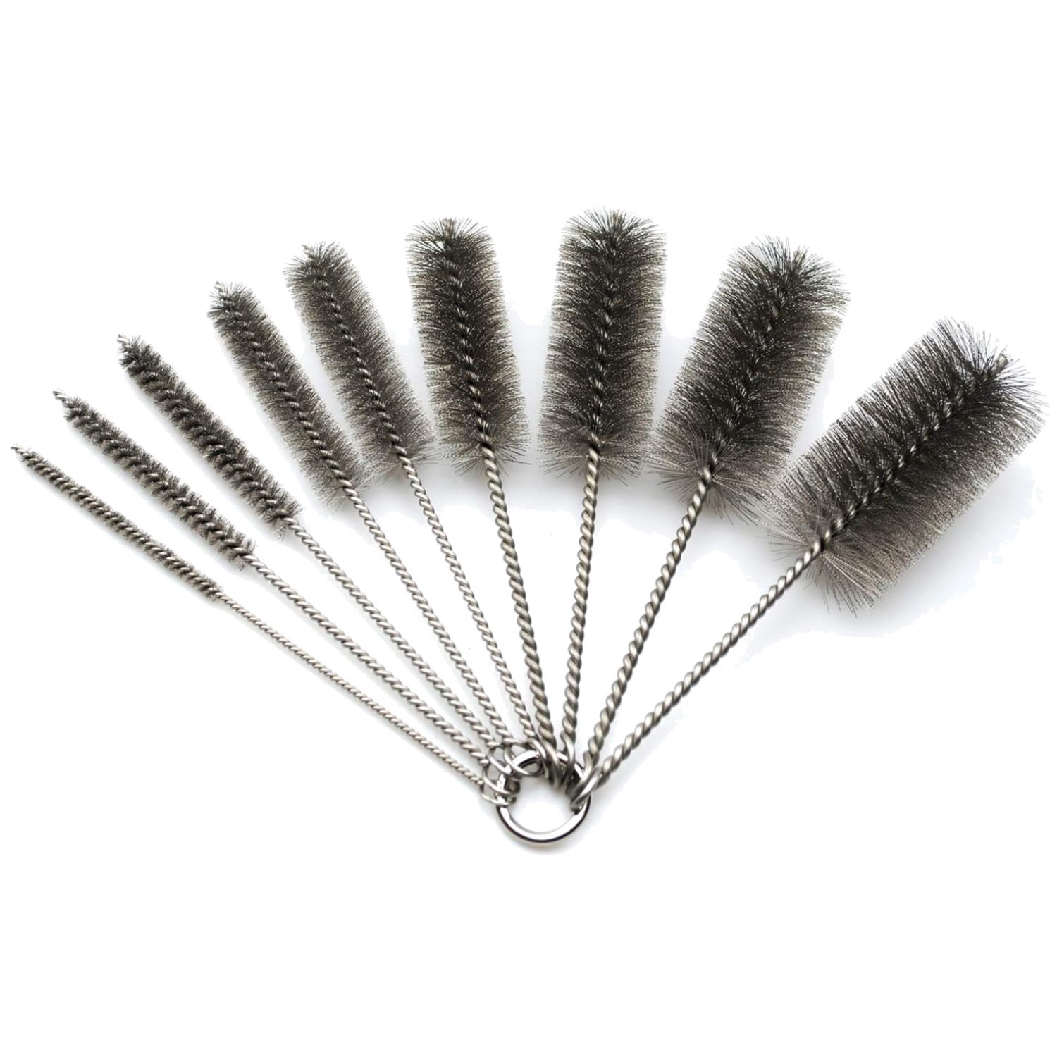 Flexible Stainless Steel Brush Kit for Auto Parts & Tubes