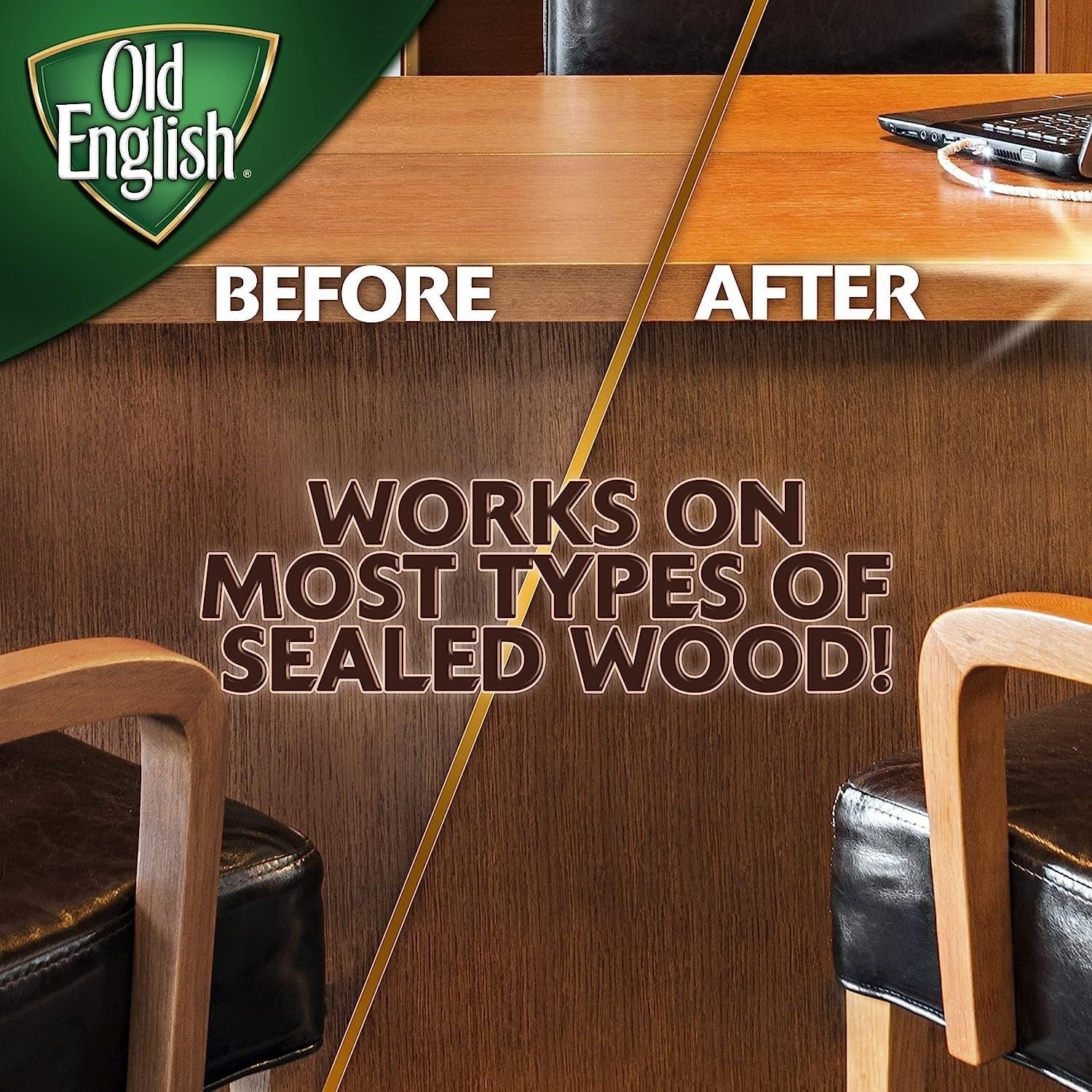 Old English Conditioner and Cleaner Lemon Wood Furniture Polish 16 Fl Oz
