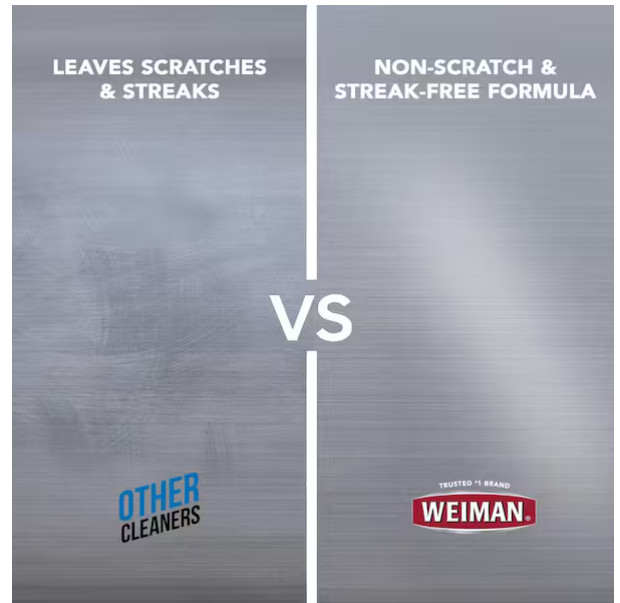 Weiman 12 oz. 3-Pack Stainless Steel Cleaner Wipes