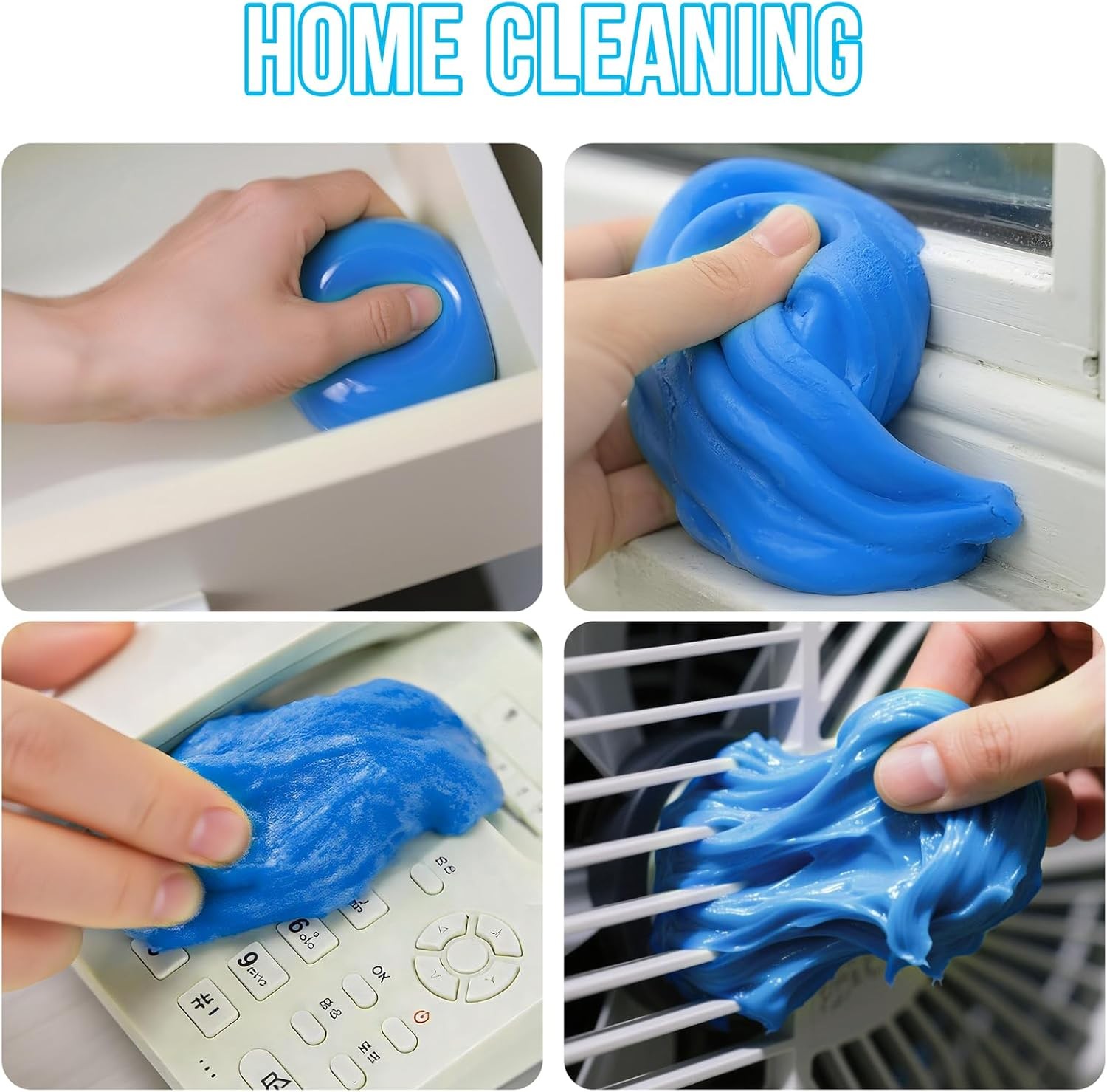 Car Cleaning Gel Car Clean Putty, Car Interior Cleaner Slime, Car Putty Auto Det
