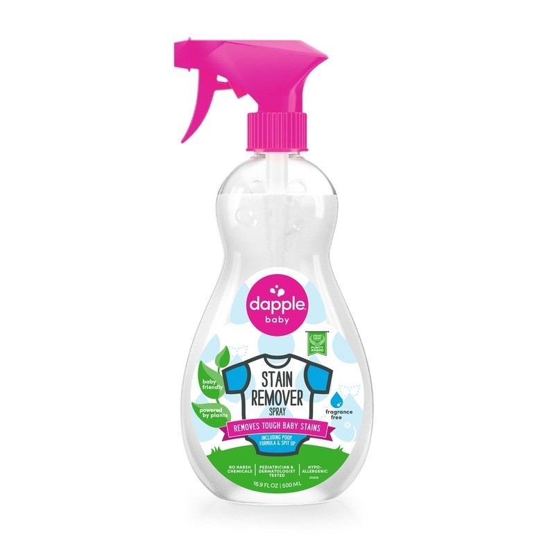 Plant Based Baby Stain Remover Spray Hypoallergenic Cleaner Fragrance Free New