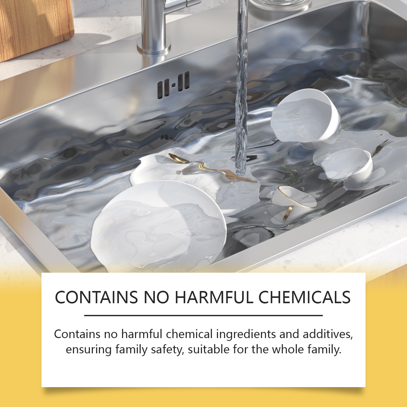 Fruit and Vegetable Wash Natural Plant-Based Cleaner for Kitchen and Dishes