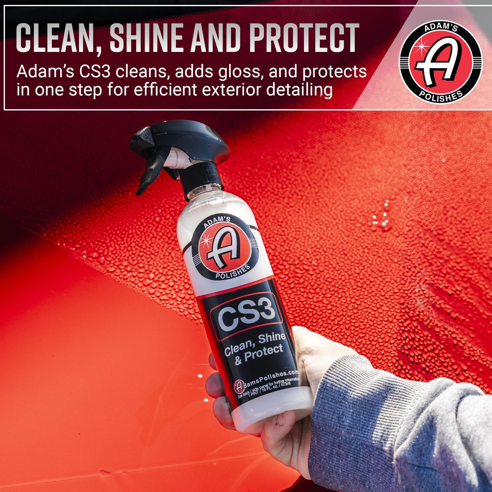 Adam’s Essential Car Wash Kit (6-Item) – USA Made Auto Detailing Car Care Cle…