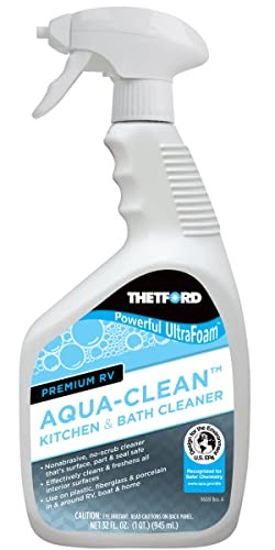 Thetford Aqua Clean 32 Oz Multi Surface Cleaner for Kitchen and Bath