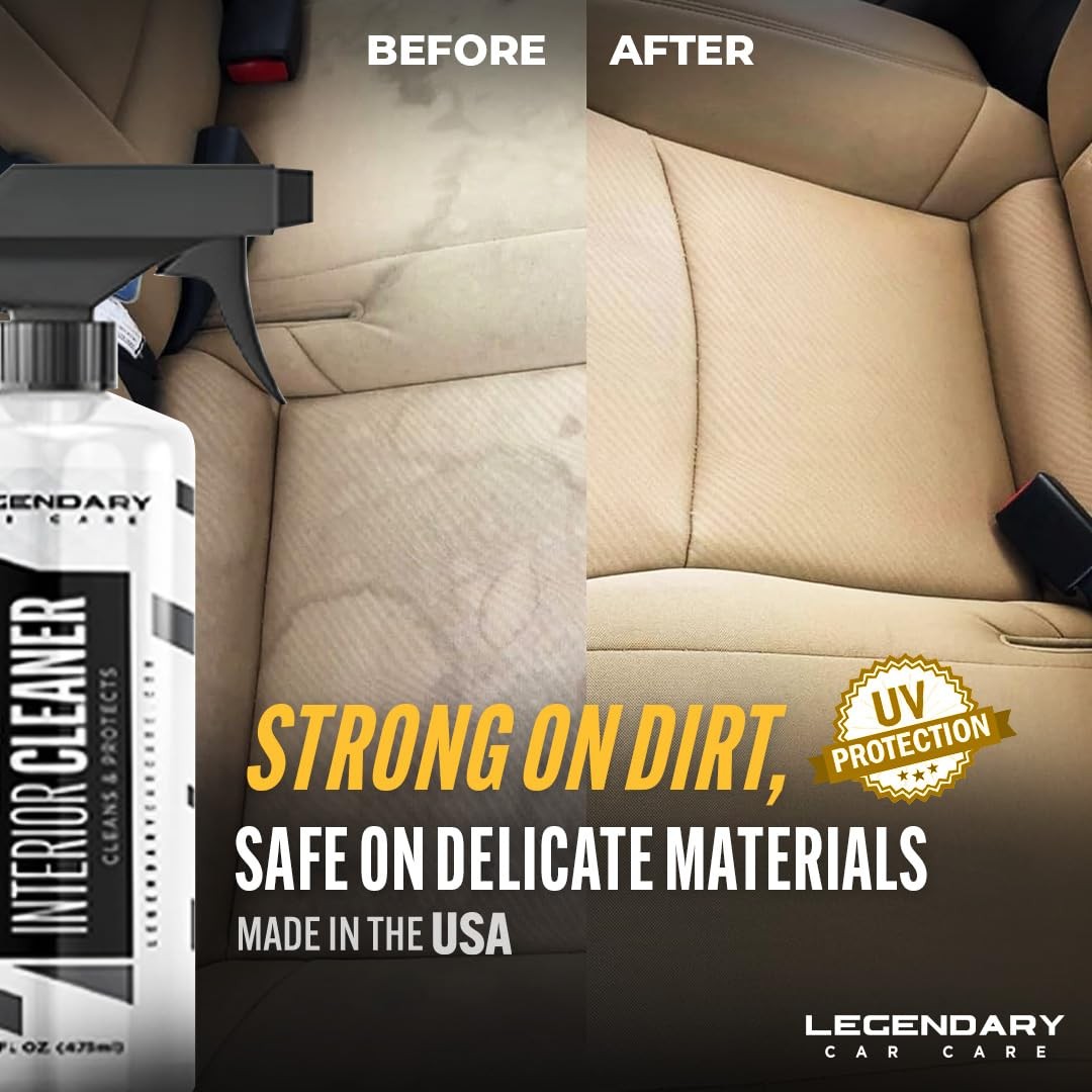 Legendary Interior Cleaner 16oz – All Purpose Interior Detailer & Carpet Clea…