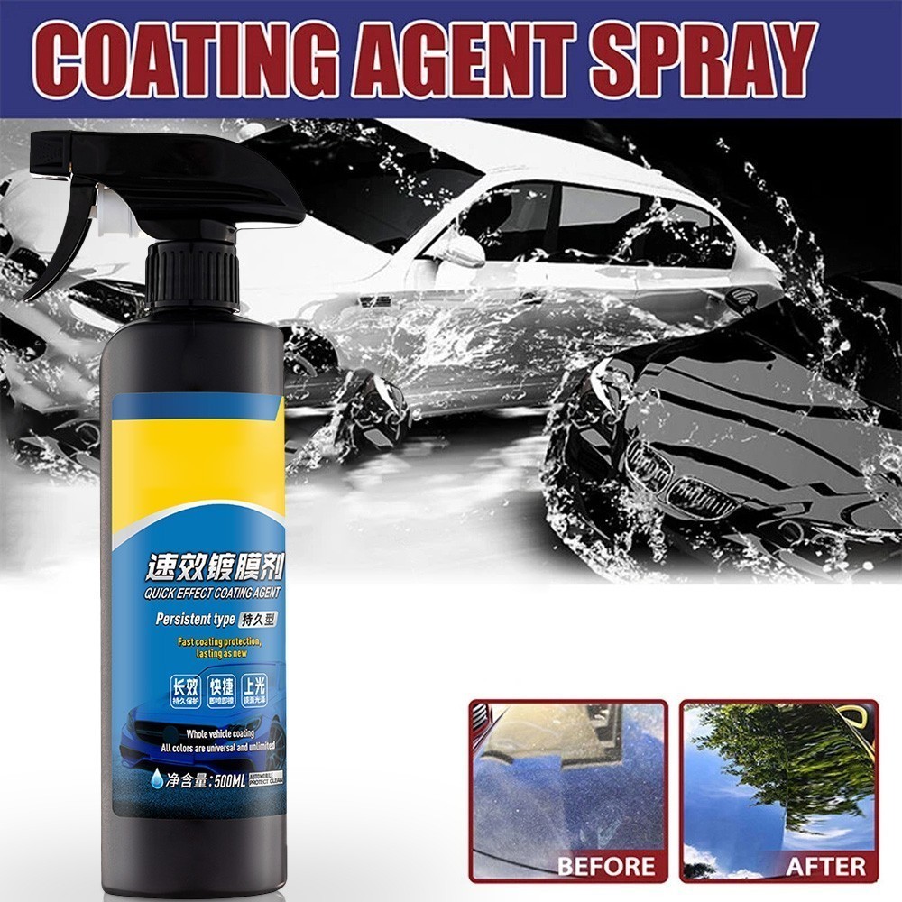 500ML Sopam#Car Coating Spray Protection Quick Car Wax Polish Motorcycle 1/5PCS