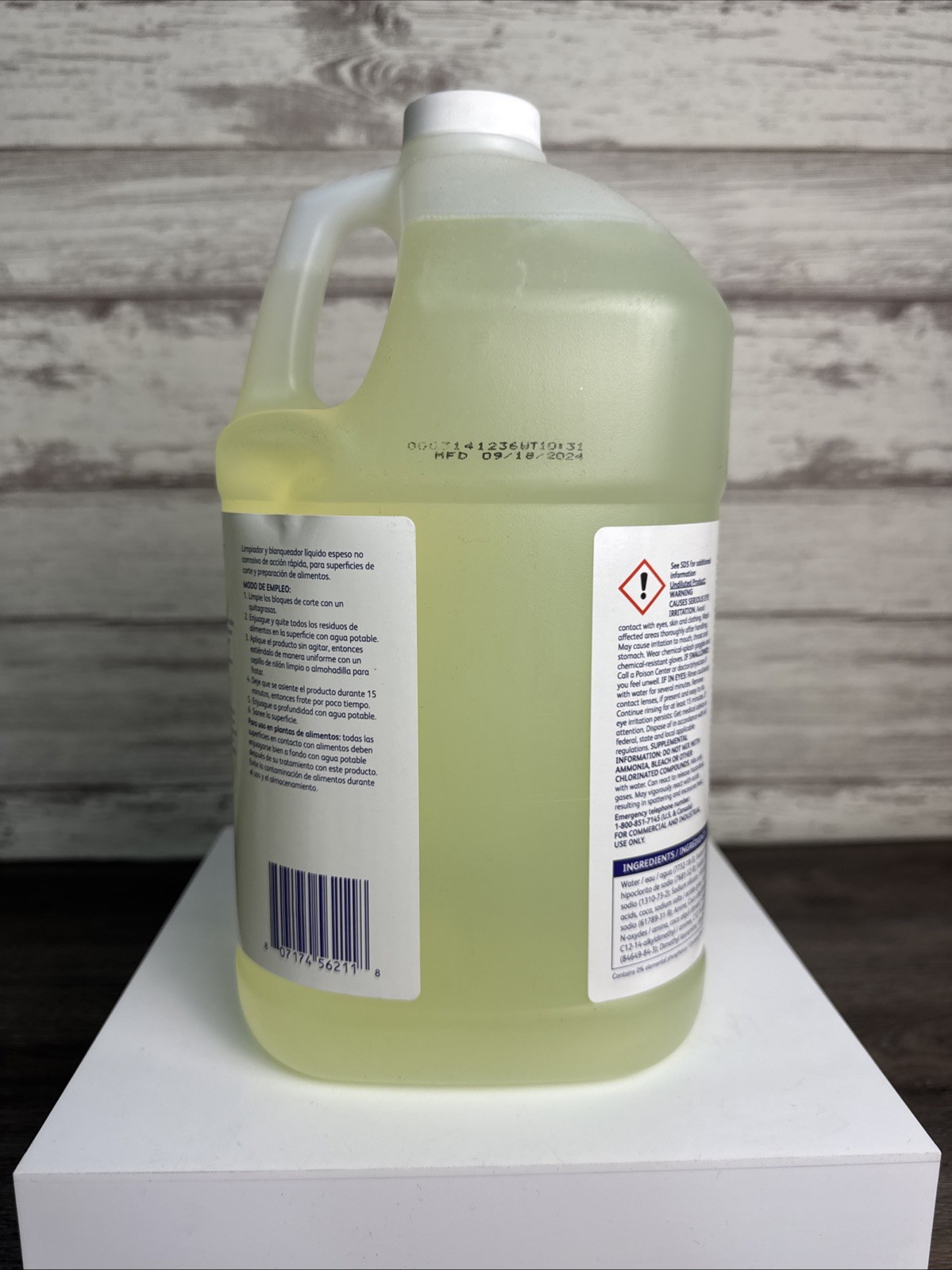 Diversey 101109766 Block Whitener, 1 Gal