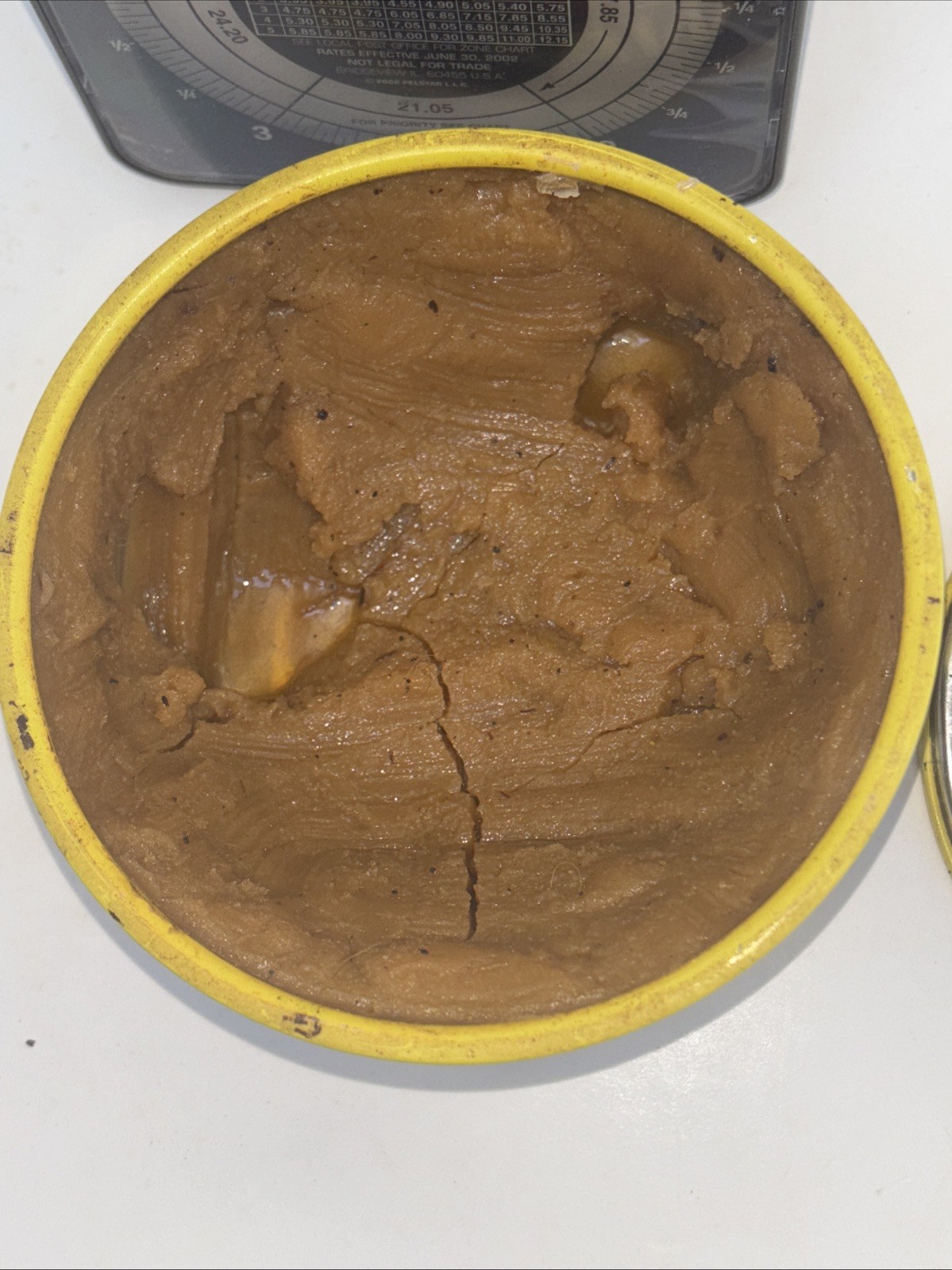 SC Johnson Paste Wax Original Formula Container 35% Full Weighs 13 Oz.
