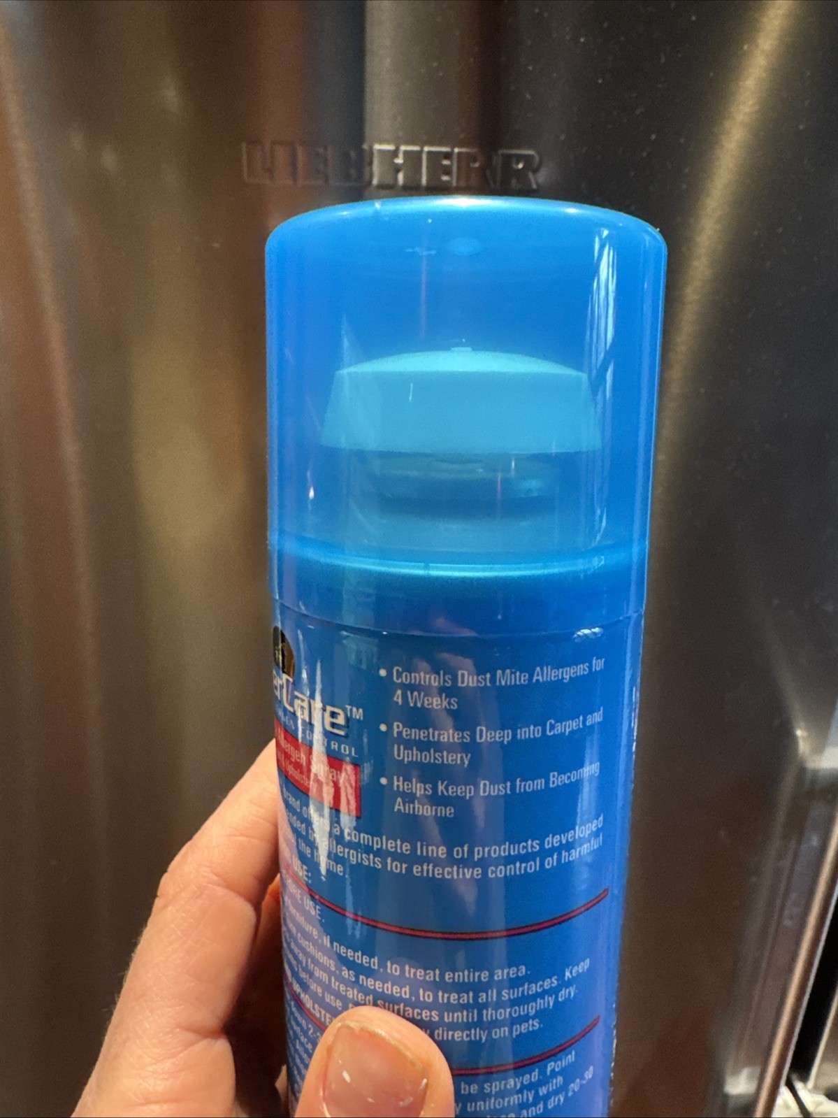 Vintage 1998 SC Johnson AllerCare Dust Mite Allergen Spray 12oz