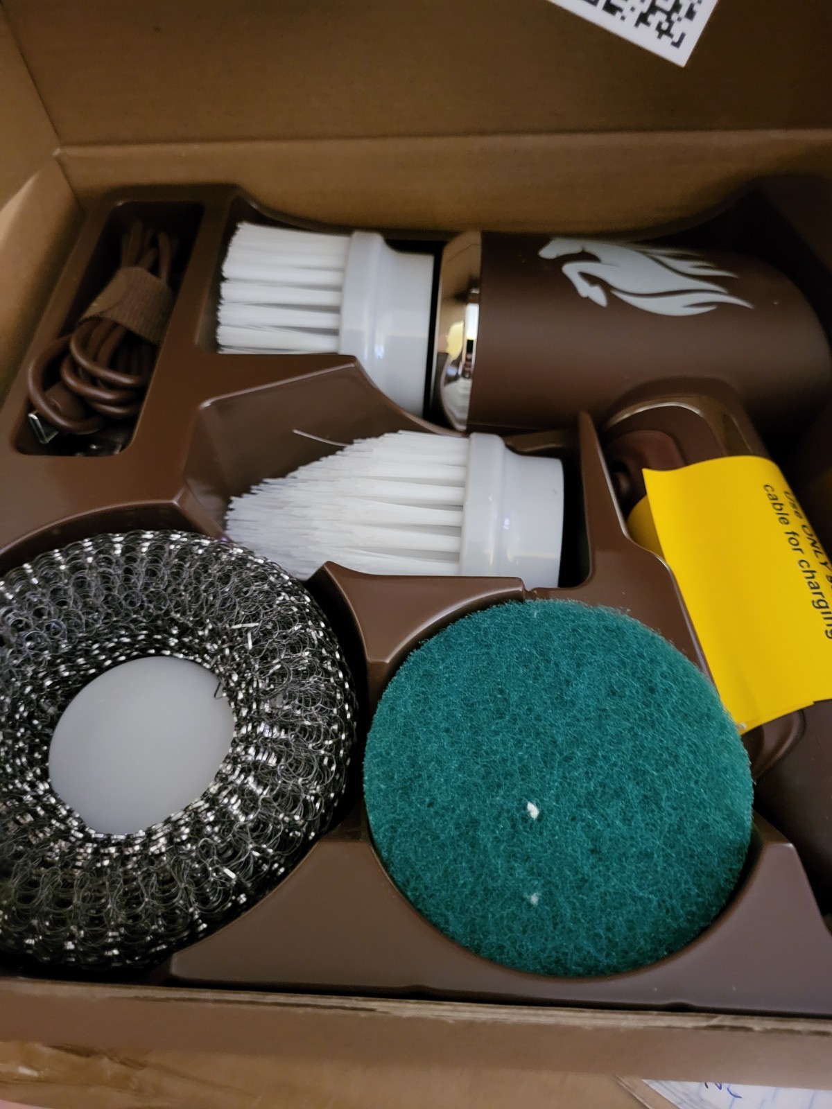 Horsepower Waterproof Power Scrubber