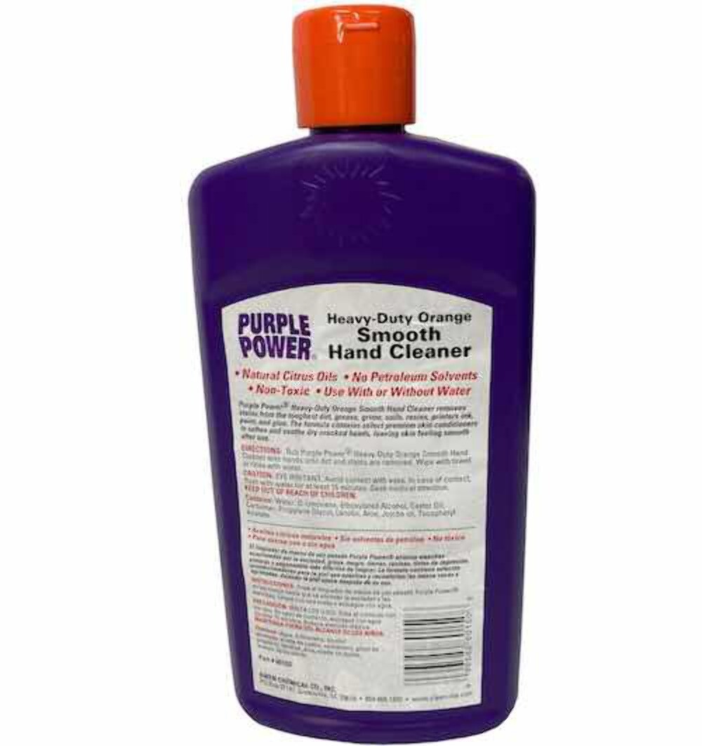 Purple Power Heavy-Duty Orange Smooth Hand Cleaner, 15 oz. (443.5 ml)