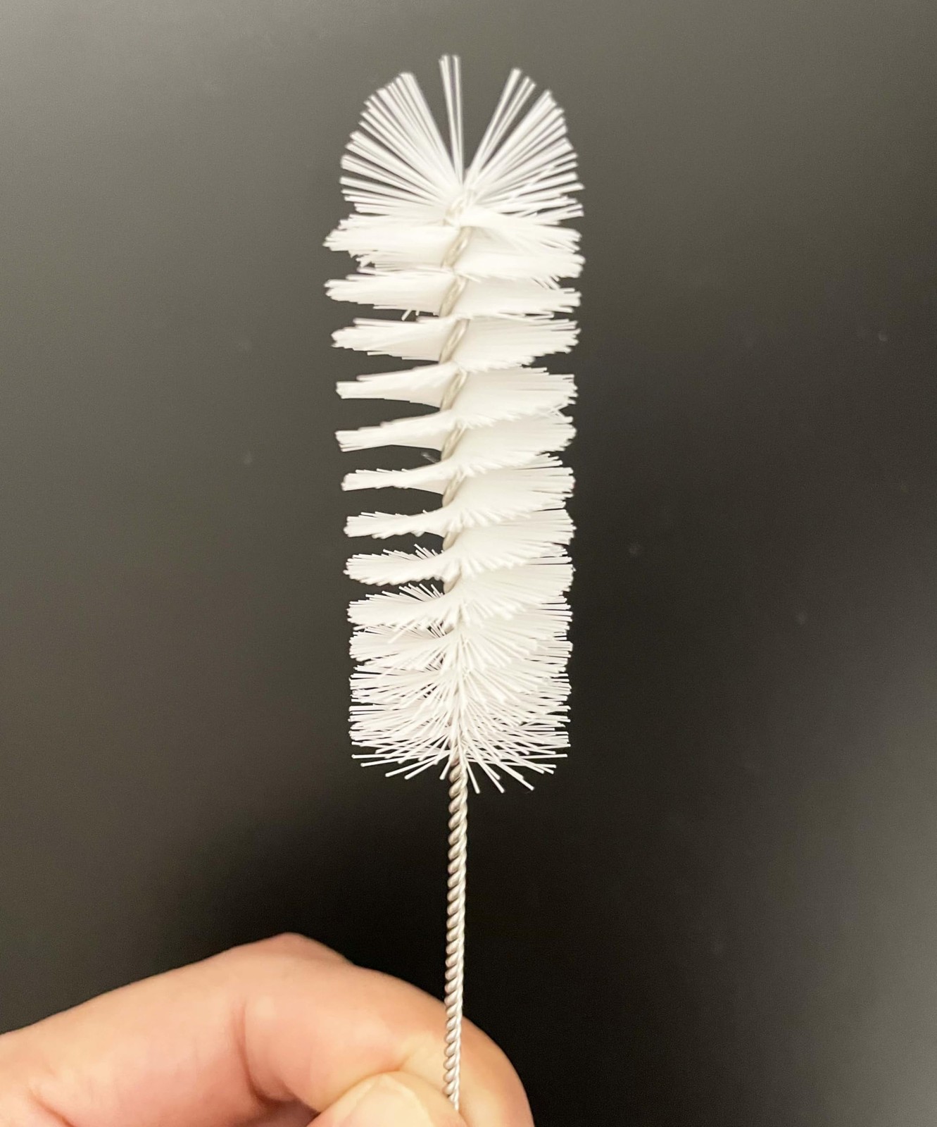 16 Pieces Bottle Brush Set, Nylon Bottle Brush with Flexible Stainless Steel …