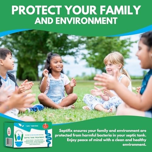 Septic Tank Treatment Tablets Live Aerobic Bacteria