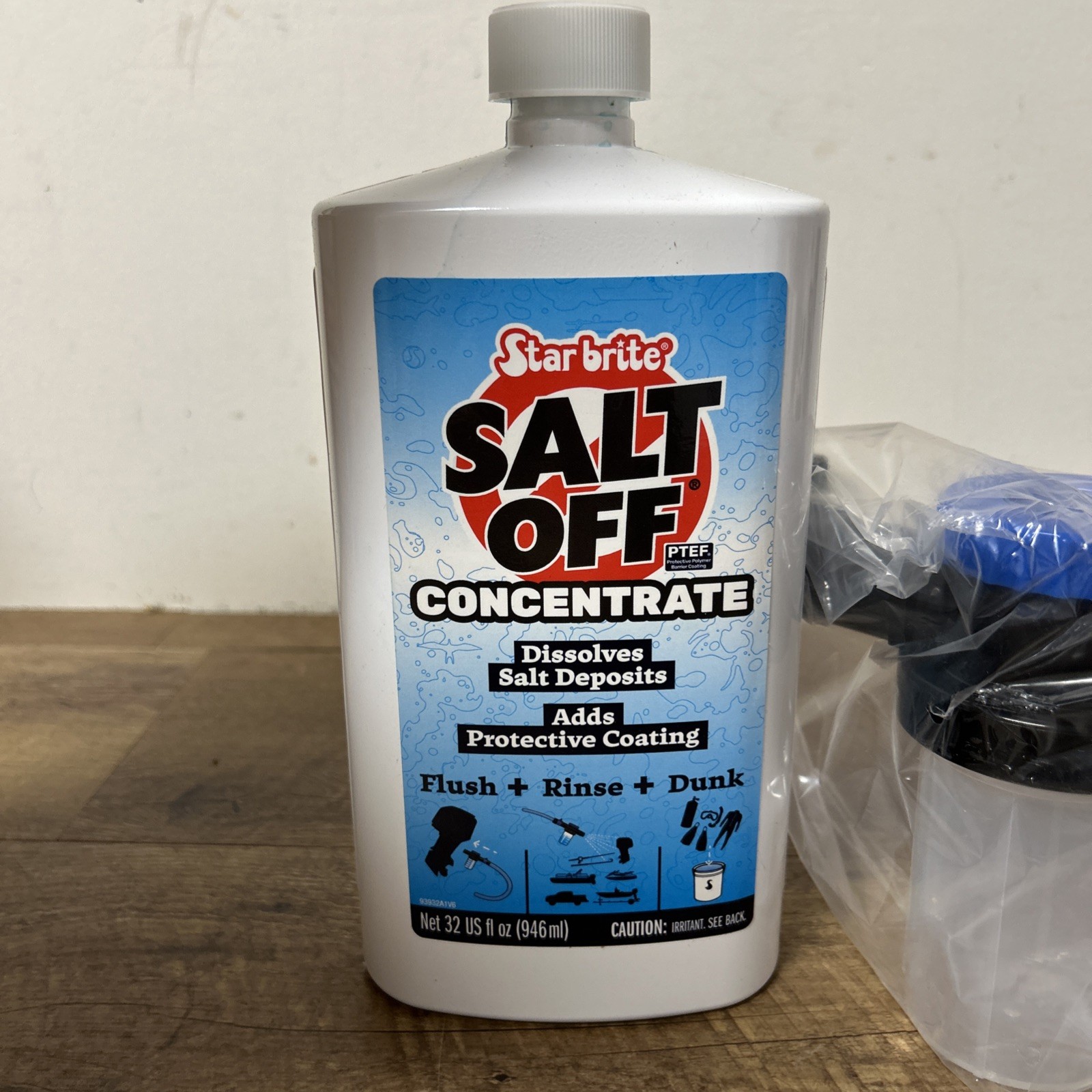 Star brite Salt Off Concentrate 32oz Kit w/ Hose Mixer – Boat & Vehicle Care NEW