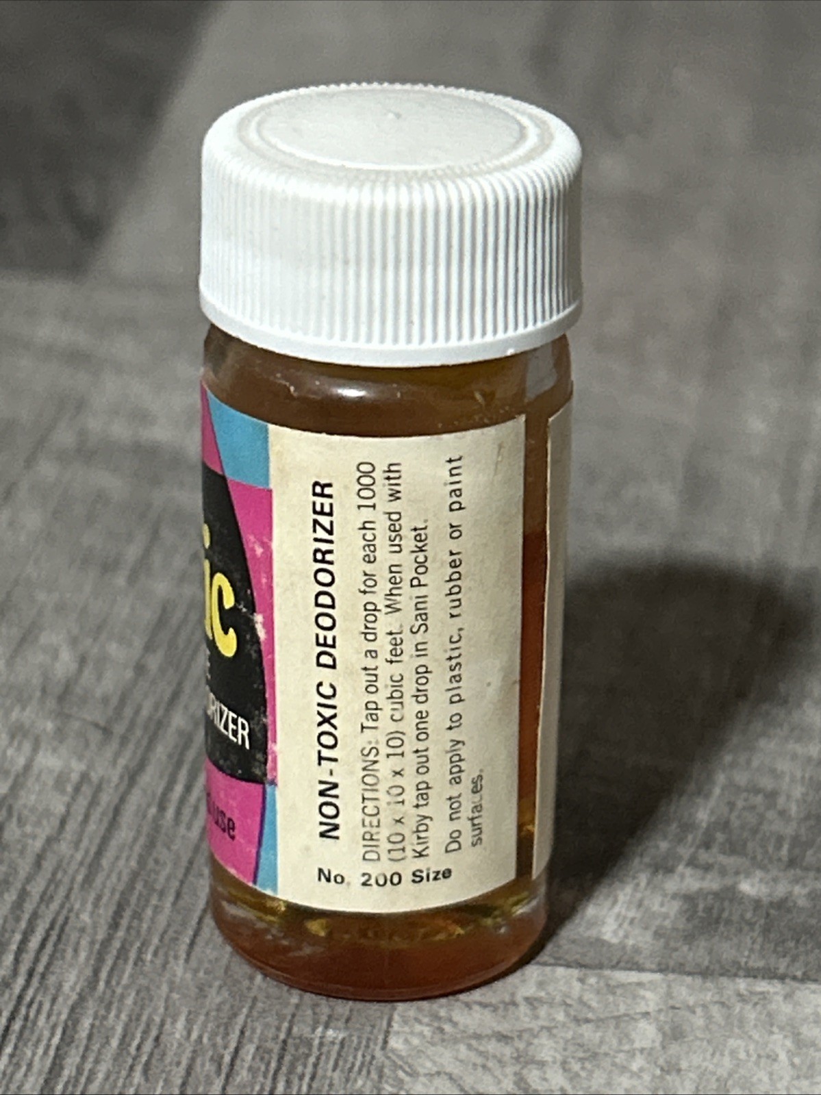 RARE VTG Kirby odorific concentrate all purpose deodorizer Movie Prop W9