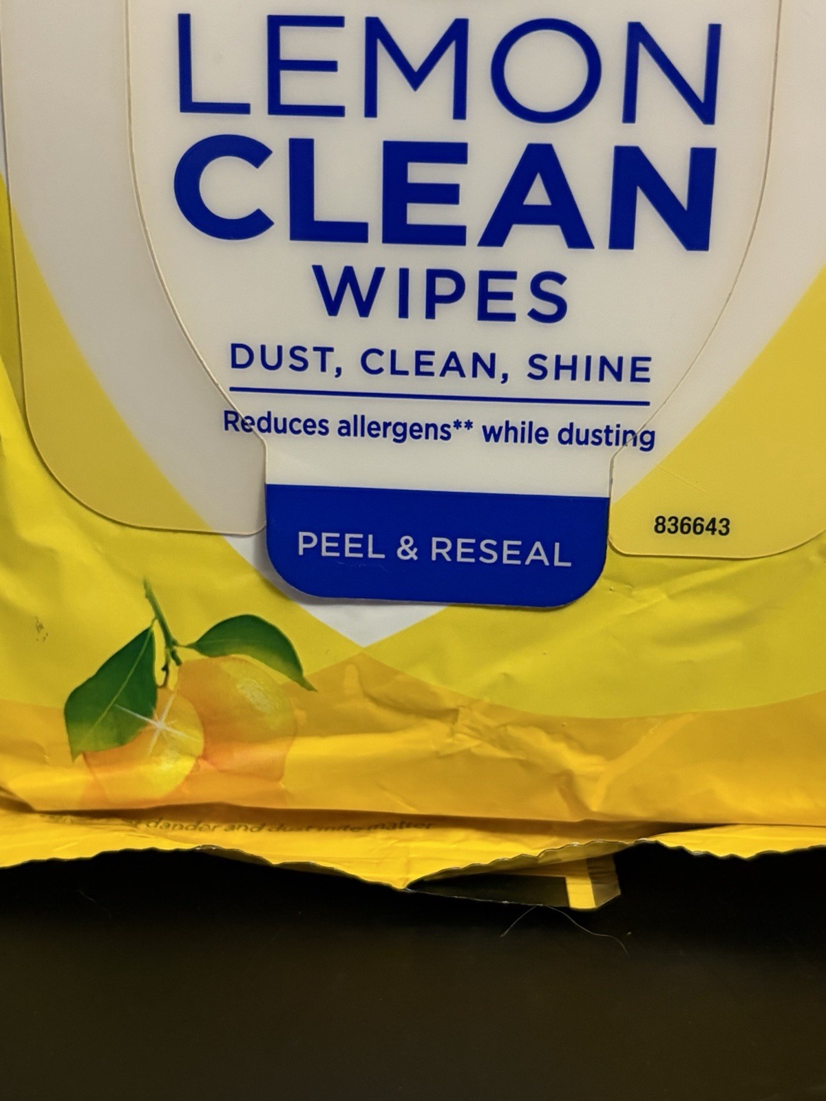 NEW 2pc Pledge Lemon Clean Spray 13.8 oz AND 24 Wipes (2013) NOS 3X Better