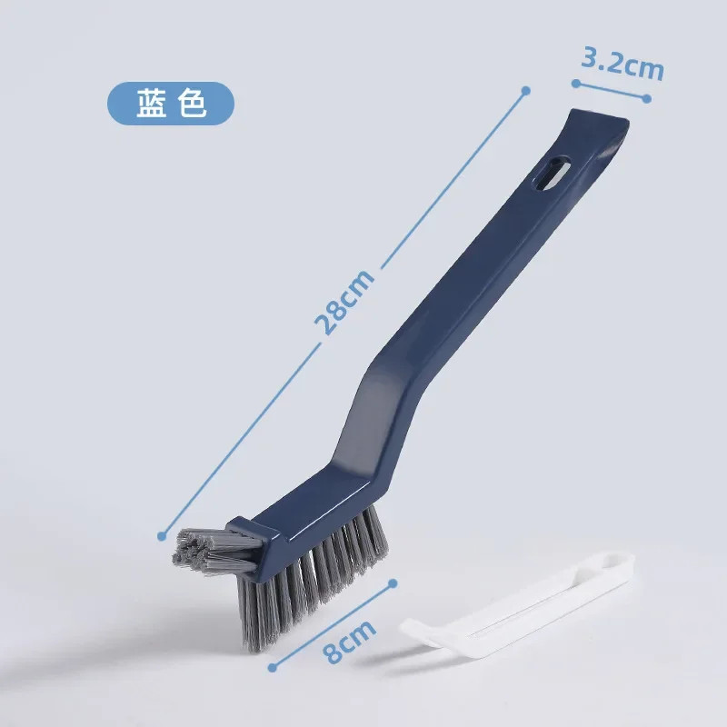 Effective Cleaning Brush for Corners and Gaps – 2-In-1 Multipurpose Bathroom and
