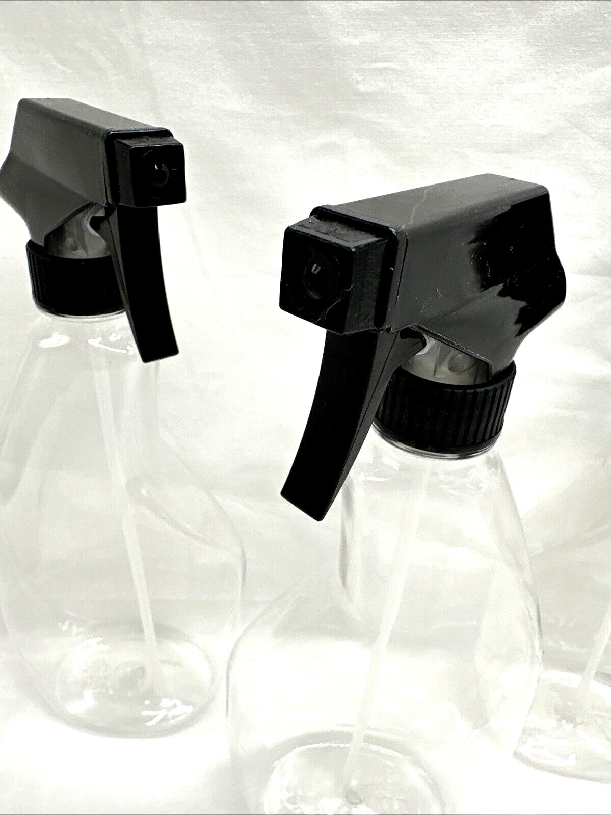 22 oz PET 28/400 Clear Bottles Trigger Sprayer chemical resistant – qty 3