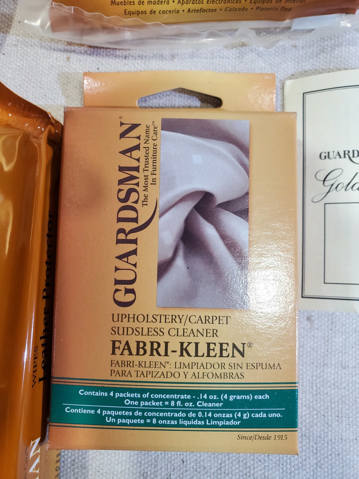Guardsman Haverty’s Furniture Care Kit Polish Spot Remover Leather Cleaner