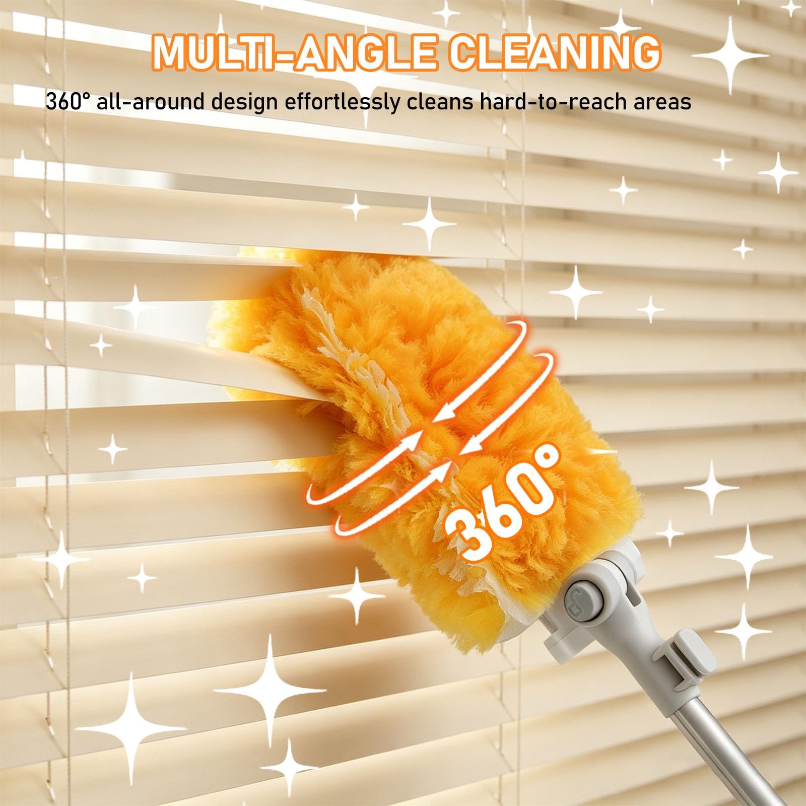 6 ft Extendable Duster Handle with 20 Refills, with Swiffer Dusters for Clean…