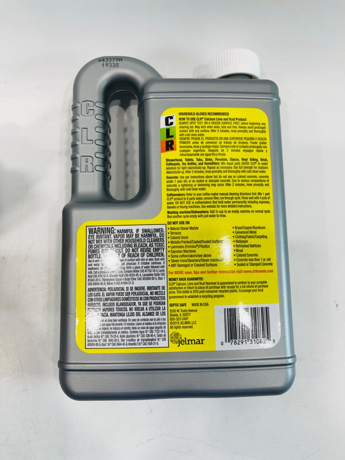 CLR Calcium, Lime & Rust Remover, Blasts Calcium, Dissolves Lime 28 fl. oz QTY-4