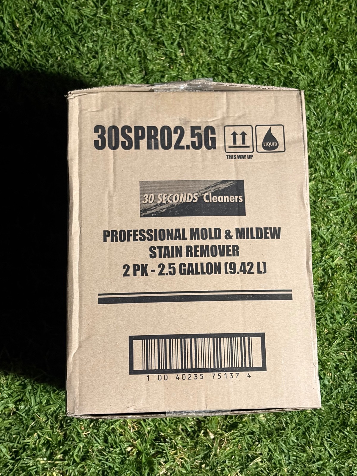 2 PACK 2.5 Gal Professional Outdoor Cleaner | Mold and Mildew Stain Remover