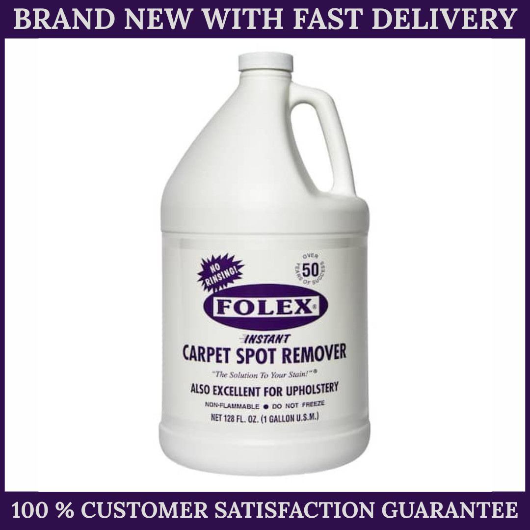 Folex 1 Gal Instant Spot Carpet Cleaner – Fast Stain Removal, Ready to Use